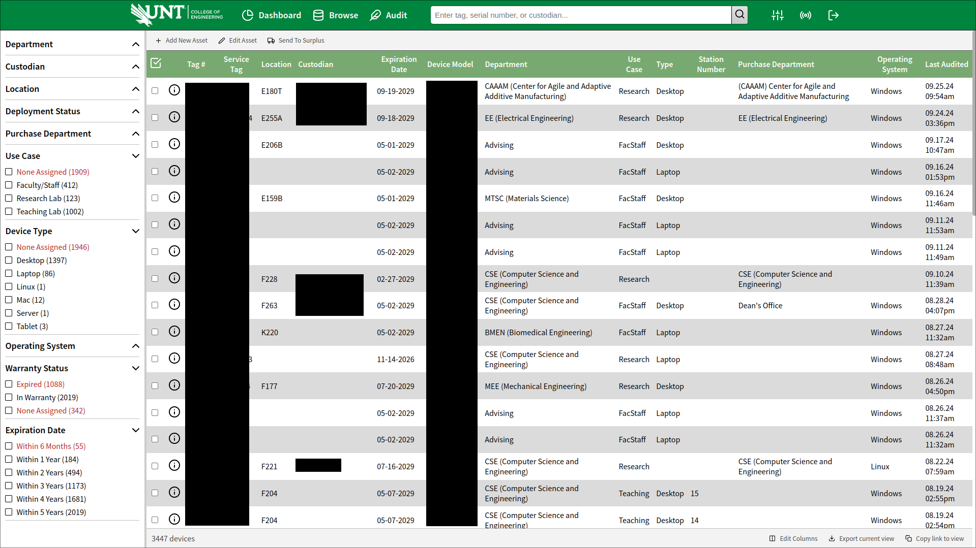 Inventory Browser